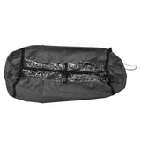 Hanging Garment Bag Dust Proof 600D Oxford Cloth Clear Zipper Clothes Storage Cover for Closet Travel - 45-Degree Angle
