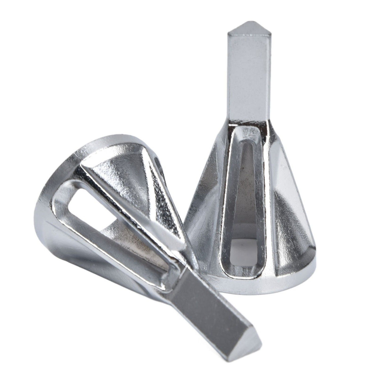 2pcs Deburring Chamfering Device Triangular Handle Deburring External Drill for Stainless Steel Copper Brass Aluminum