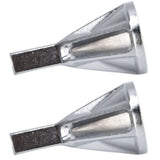 2pcs Deburring Chamfering Device Triangular Handle Deburring External Drill for Stainless Steel Copper Brass Aluminum