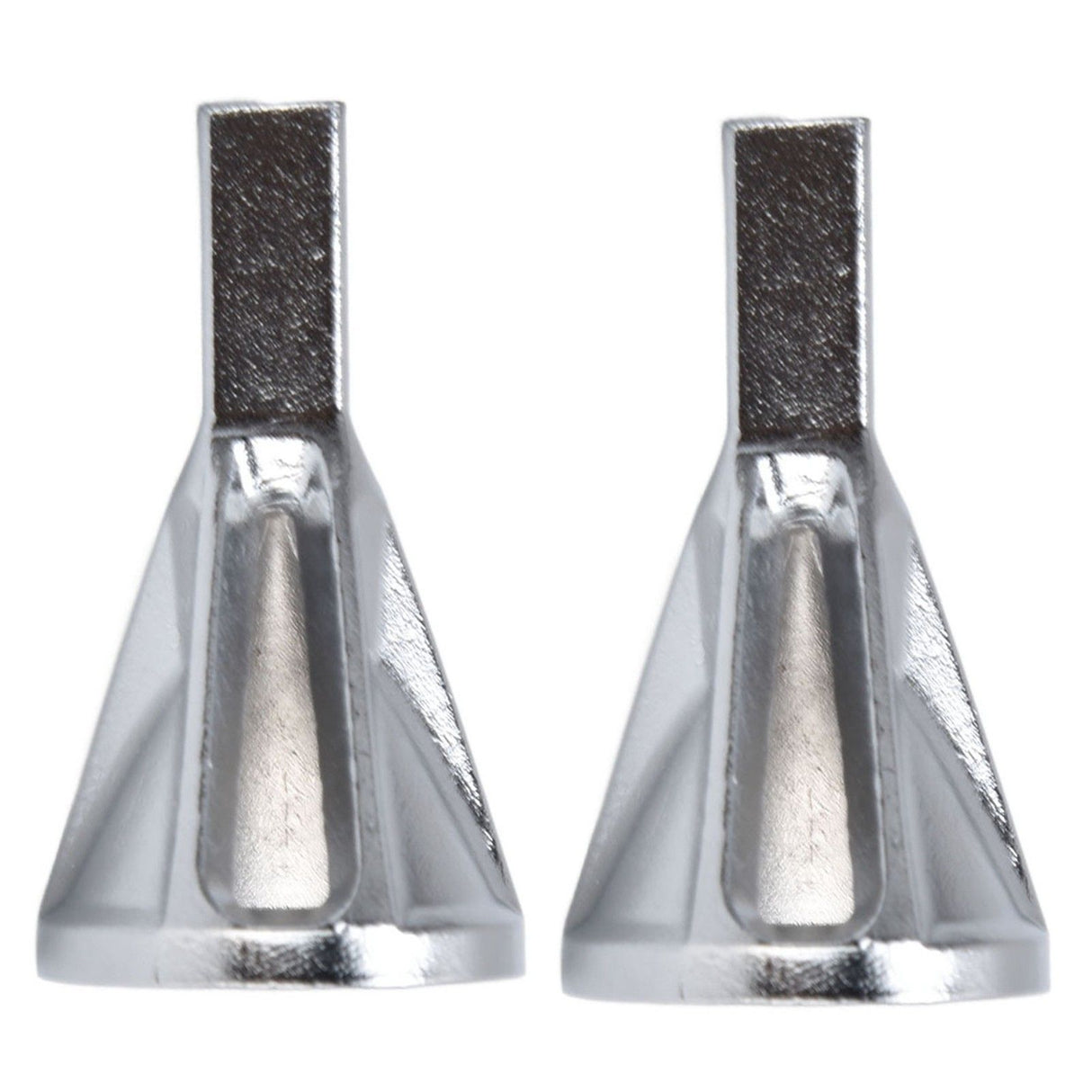 2pcs Deburring Chamfering Device Triangular Handle Deburring External Drill for Stainless Steel Copper Brass Aluminum
