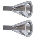 2pcs Deburring Chamfering Device Triangular Handle Deburring External Drill for Stainless Steel Copper Brass Aluminum