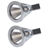 2pcs Deburring Chamfering Device Triangular Handle Deburring External Drill for Stainless Steel Copper Brass Aluminum