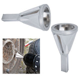 2pcs Deburring Chamfering Device Triangular Handle Deburring External Drill for Stainless Steel Copper Brass Aluminum - Extra Image