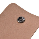 Foraging Pouch Collapsible PU Leather Canvas Mushroom Foraging Bag for Hiking Camping Hunting