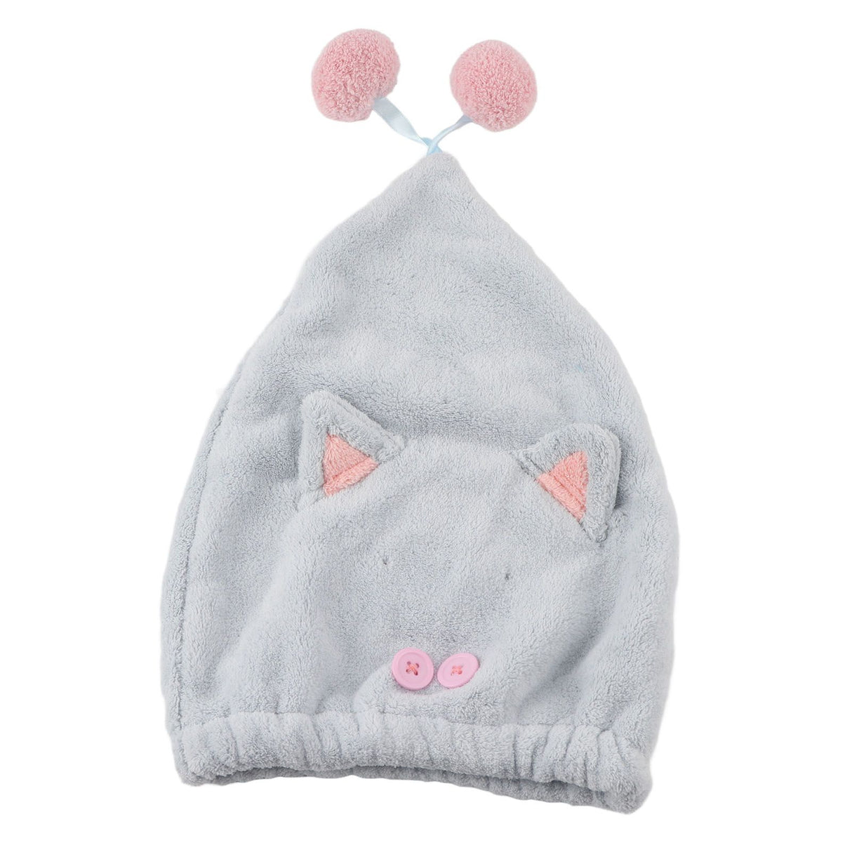 Hair Towel Wrap Fine Texture Soft Handle Dry Naturally Coral Fleece Hair Drying Towel