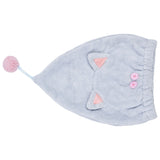 Hair Towel Wrap Fine Texture Soft Handle Dry Naturally Coral Fleece Hair Drying Towel