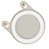 Hole Decorative Hooks Double Hooks Fashion Simple Easy to Install ABS Wall Hook for Hotels Bedrooms Bathrooms
