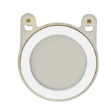 Hole Decorative Hooks Double Hooks Fashion Simple Easy to Install ABS Wall Hook for Hotels Bedrooms Bathrooms - 45-Degree Angle