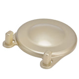 Hole Decorative Hooks Double Hooks Fashion Simple Easy to Install ABS Wall Hook for Hotels Bedrooms Bathrooms - Rear View