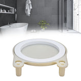 Hole Decorative Hooks Double Hooks Fashion Simple Easy to Install ABS Wall Hook for Hotels Bedrooms Bathrooms