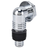 Shower Floor Drain Elbow Long Lasting Plastic Floor Drain Elbow for Hotel Home Decoration - Low Angle