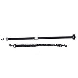 Hands Free Dog Leash Black Thicken Dog Bike Attachment Traction Belt with Hex Wrench for Dog Training Running Exercising