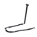 Hands Free Dog Leash Black Thicken Dog Bike Attachment Traction Belt with Hex Wrench for Dog Training Running Exercising - Extra Image