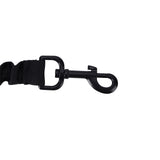 Hands Free Dog Leash Black Thicken Dog Bike Attachment Traction Belt with Hex Wrench for Dog Training Running Exercising