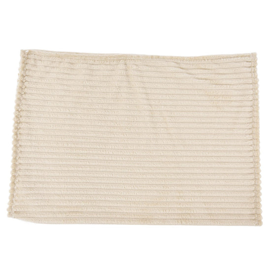 Flannel Throw Blanket Plush Fluffy Light Breathable Fine Workmanship Stylish Simple Soft BlanketBeige