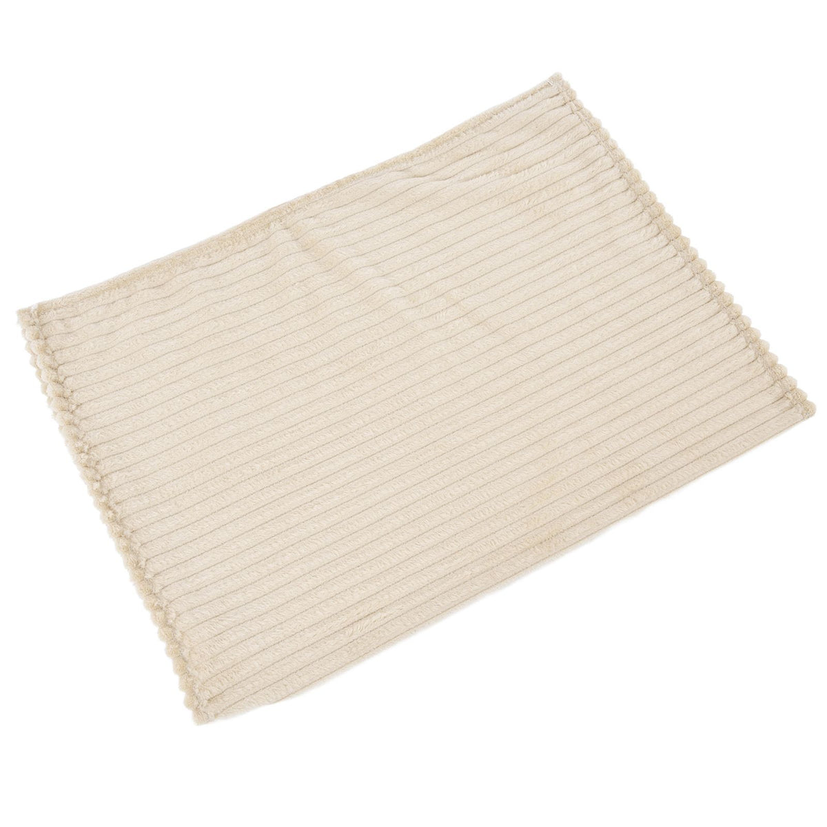 Flannel Throw Blanket Plush Fluffy Light Breathable Fine Workmanship Stylish Simple Soft BlanketBeige
