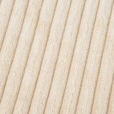 Flannel Throw Blanket Plush Fluffy Light Breathable Fine Workmanship Stylish Simple Soft BlanketBeige