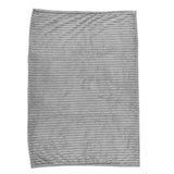 Flannel Throw Blanket Plush Fluffy Light Breathable Fine Workmanship Stylish Simple Soft BlanketGrey