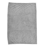 Flannel Throw Blanket Plush Fluffy Light Breathable Fine Workmanship Stylish Simple Soft BlanketGrey