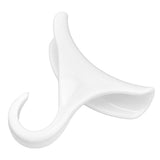 5Pcs Purse Door Hanger Bag Arc Closet Hanger Hook for Satchel Coat Haversack Belt StorageWhite - Extra Image