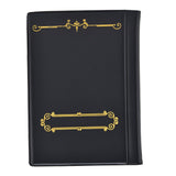 Coin Collection Book Large Capacity Anti Slip Design Good Water Resistance 120 Pockets Coin Holder for Collection UseBlack - Rear View