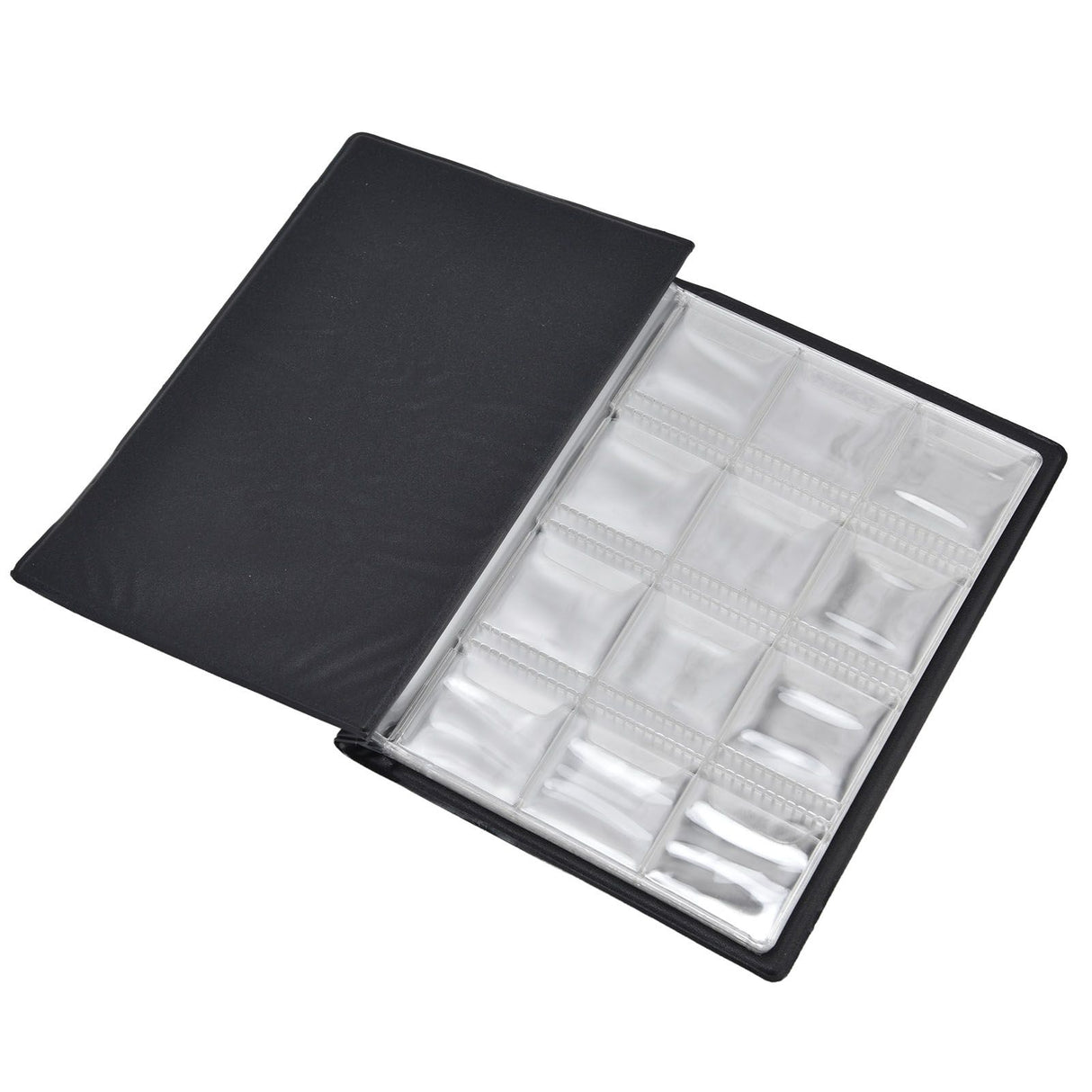 Coin Collection Book Large Capacity Anti Slip Design Good Water Resistance 120 Pockets Coin Holder for Collection UseBlack