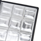 Coin Collection Book Large Capacity Anti Slip Design Good Water Resistance 120 Pockets Coin Holder for Collection UseBlack - Extra Image