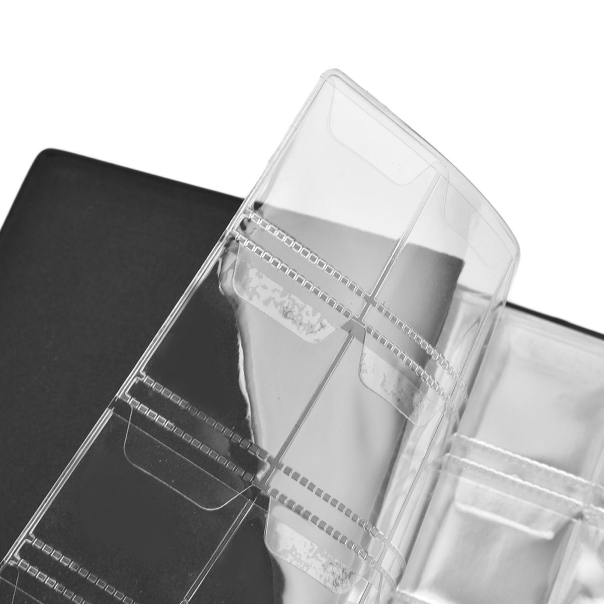Coin Collection Book 120 PVC Pockets PU Cover Transparent Design Soft Highly Durable Clear Texture Coin AlbumRed