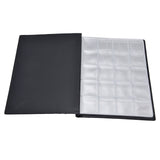 Coin Collection Book 250 Pocket Commemorative Coin Collecting Holder Storage Album Book for HomeBlack