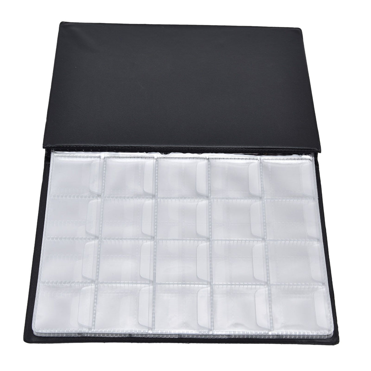 Coin Collection Book 250 Pocket Commemorative Coin Collecting Holder Storage Album Book for HomeBlack