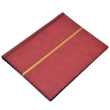 Coin Collection Book 250 Pocket Commemorative Coin Collecting Holder Storage Album Book for HomeRed - Side View