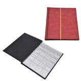 Coin Collection Book 250 Pocket Commemorative Coin Collecting Holder Storage Album Book for HomeRed