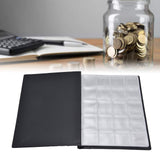Coin Collection Book 250 Pocket Commemorative Coin Collecting Holder Storage Album Book for HomeRed