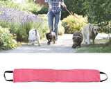 Dog Sling Simple Effective Easy Moving Compact Portable Foldable Pet Auxiliary Supplies for Indoor OutdoorRose Red - Extra Image