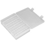 Coin Holder 100 Pieces Storage Plastic Transparent Coin Storage Box with Coin Capsules for Coin Collection Exhibition