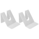 2Pcs Kayak Paddle Storage Rack Wall Mounted Save Space Easy to Install Stable Boat Paddle Wall Mount Rack for Stadium - Side View