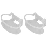 2Pcs Clear Router Bracket Save Space Protect Router Easy Installation Wear Resistant Wall Mount Router Bracket for Home