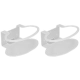 2Pcs Clear Router Bracket Save Space Protect Router Easy Installation Wear Resistant Wall Mount Router Bracket for Home