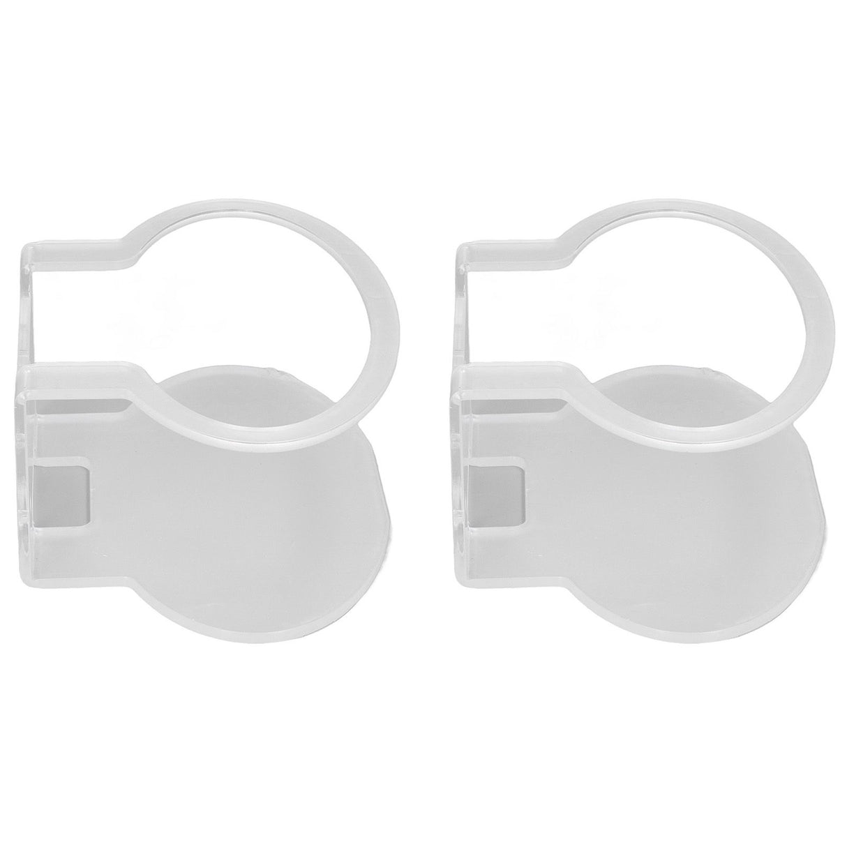 2Pcs Clear Router Bracket Save Space Protect Router Easy Installation Wear Resistant Wall Mount Router Bracket for Home
