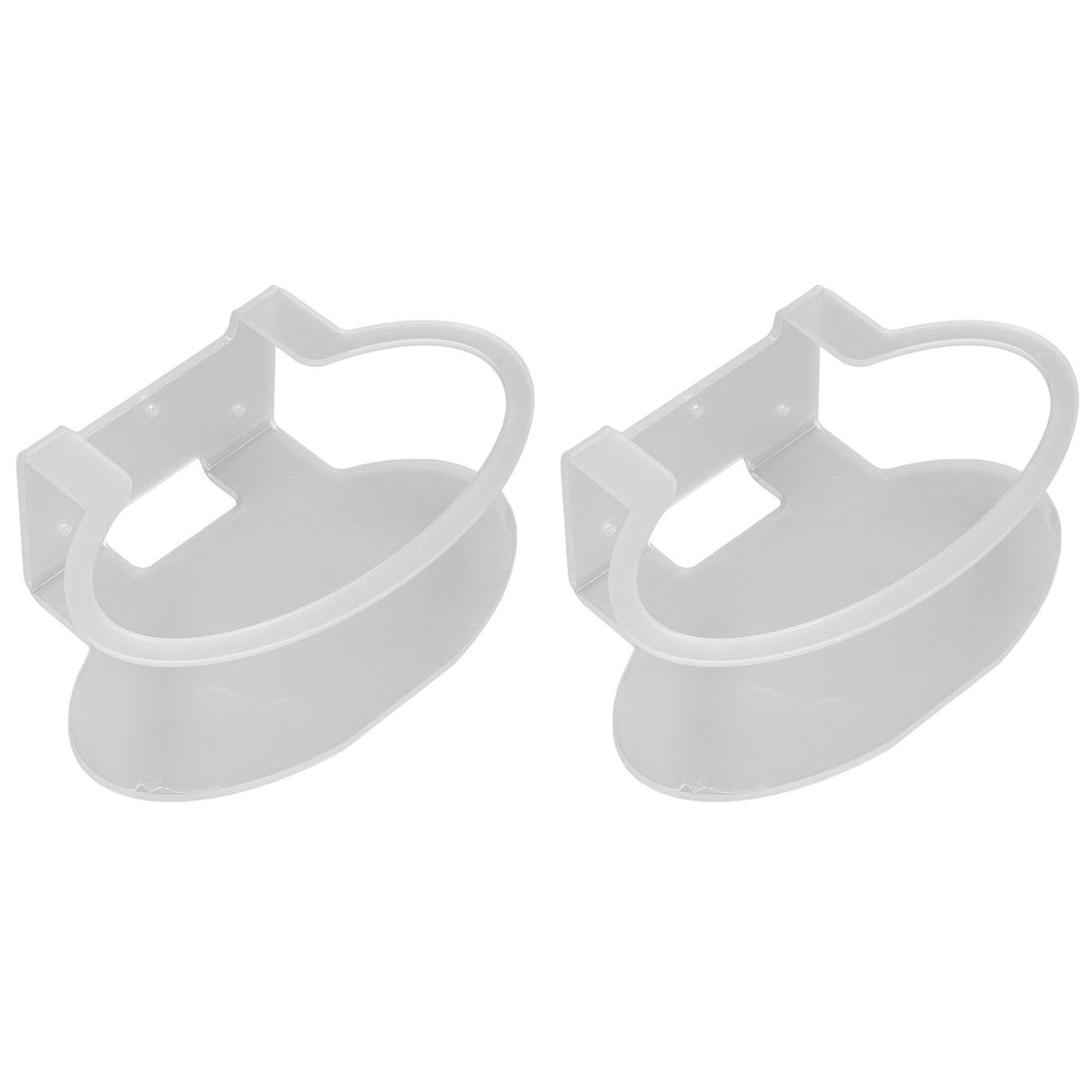 2Pcs Clear Router Bracket Save Space Protect Router Easy Installation Wear Resistant Wall Mount Router Bracket for Home