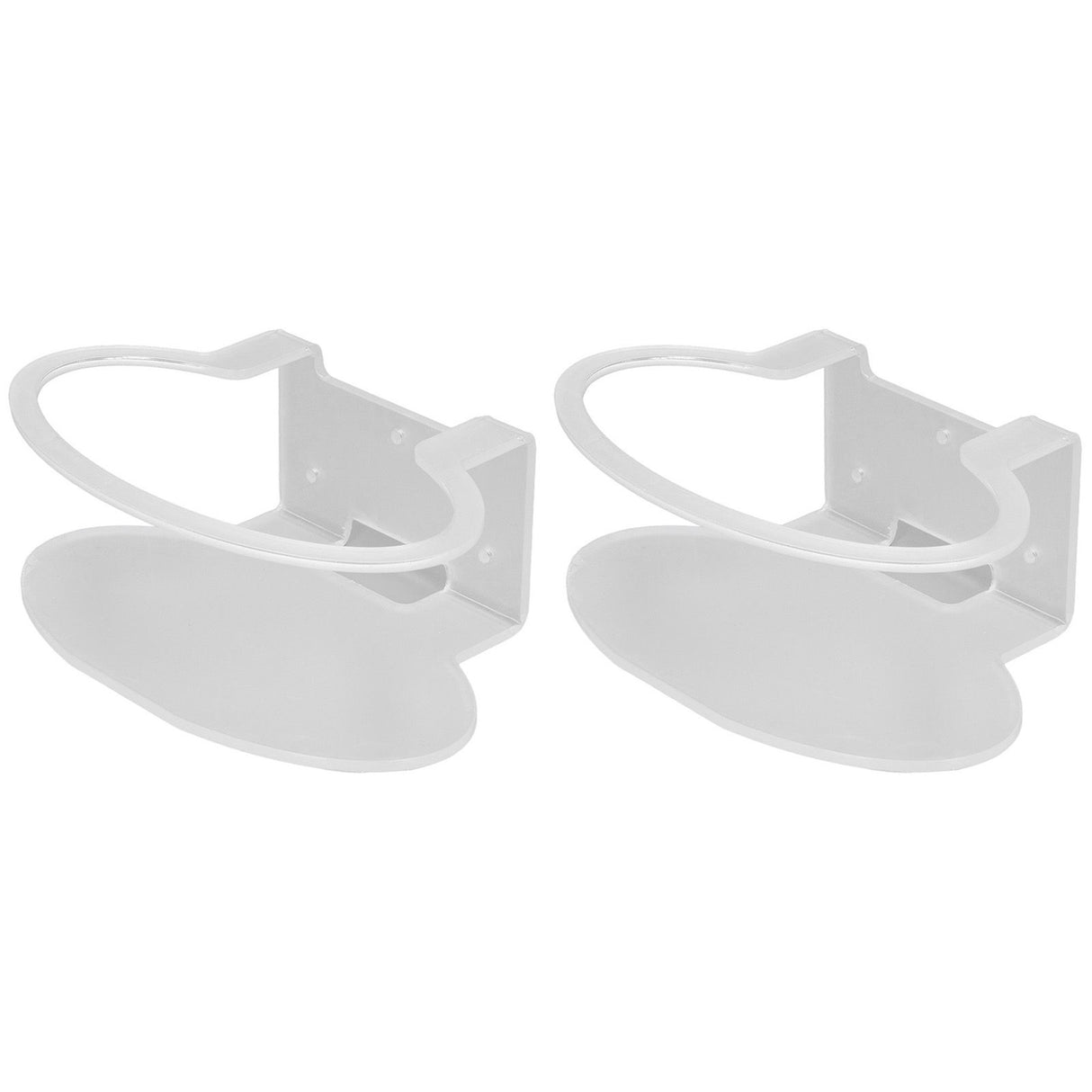 2Pcs Clear Router Bracket Save Space Protect Router Easy Installation Wear Resistant Wall Mount Router Bracket for Home