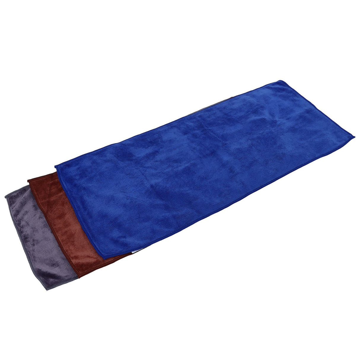 3Pcs Multifunctional Microfiber Car Towels Super Absorben Car Wash Drying Towels Double Sided Cleaning Cloth