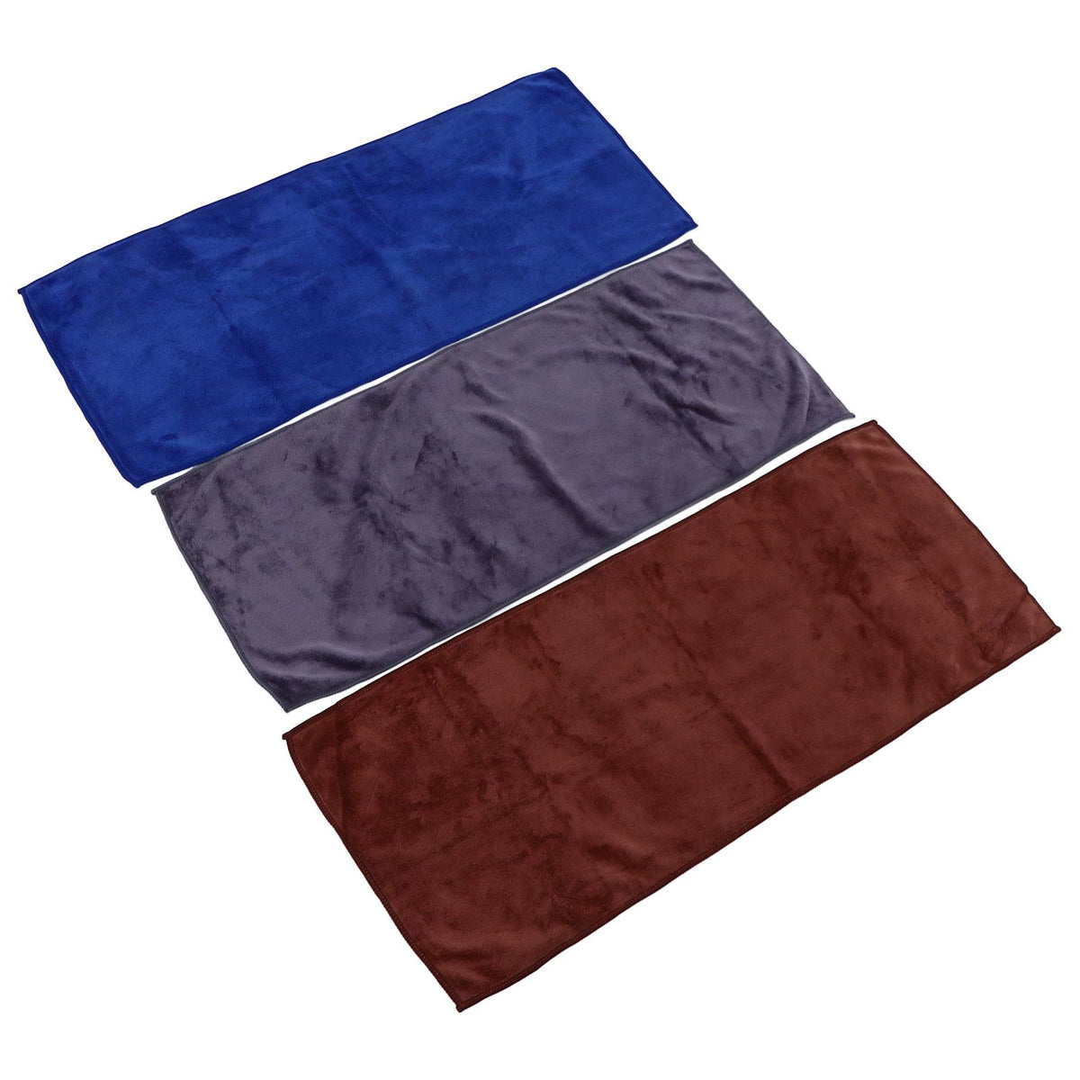 3Pcs Multifunctional Microfiber Car Towels Super Absorben Car Wash Drying Towels Double Sided Cleaning Cloth