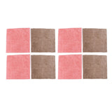 8pcs/set Super Absorbent Microfiber Kitchen Dish Cloth Anti Sticking Oil Cleaning Towel