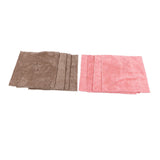 8pcs/set Super Absorbent Microfiber Kitchen Dish Cloth Anti Sticking Oil Cleaning Towel