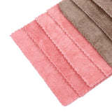 8pcs/set Super Absorbent Microfiber Kitchen Dish Cloth Anti Sticking Oil Cleaning Towel - Extra Image