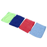 12pcs Cleaning Cloth 4 Different Colors Strong Water Absorption Reusable Microfiber Towels for Kitchen Car Furniture