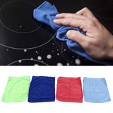 12pcs Cleaning Cloth 4 Different Colors Strong Water Absorption Reusable Microfiber Towels for Kitchen Car Furniture - Extra Image