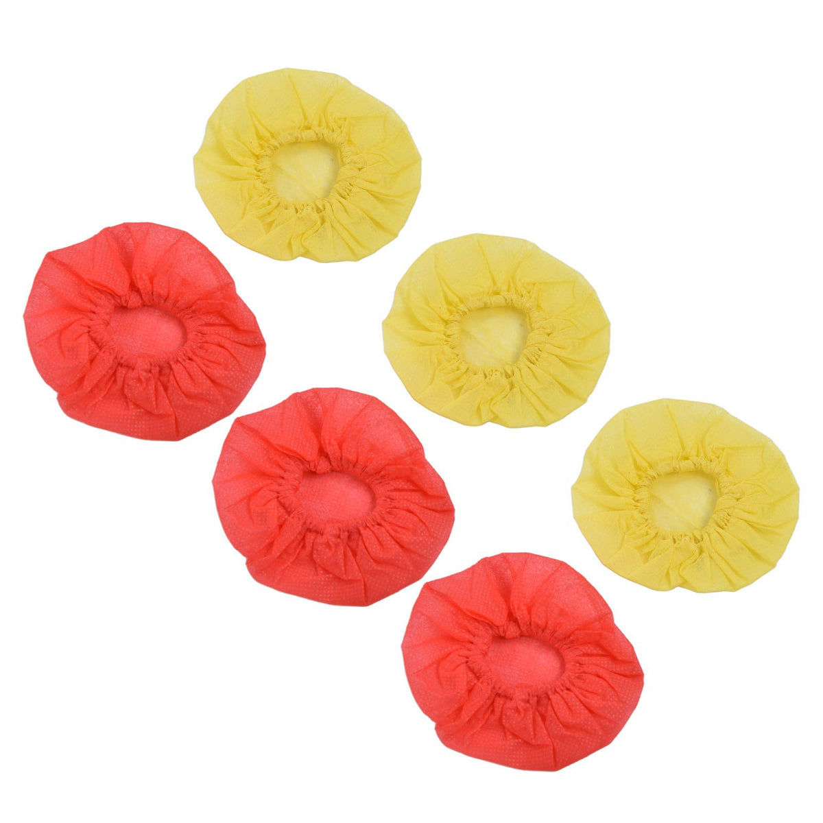 100 Pcs Disposable Microphone Cover Non Woven Microphone Protective Cover for Schools Universities Campgrounds