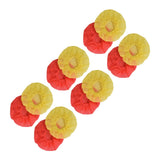 100 Pcs Disposable Microphone Cover Non Woven Microphone Protective Cover for Schools Universities Campgrounds - Rear View